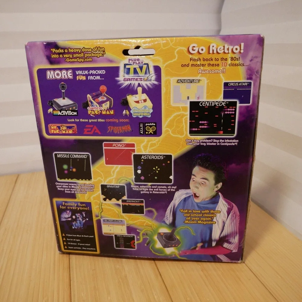 Atari 10-in-1 Plug & Play TV Games‎ (Jakks Pacific TV game systems, 2002) - 06